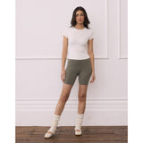 Gym+Coffee Soft-Motion Tee (Ladies) - Soft White