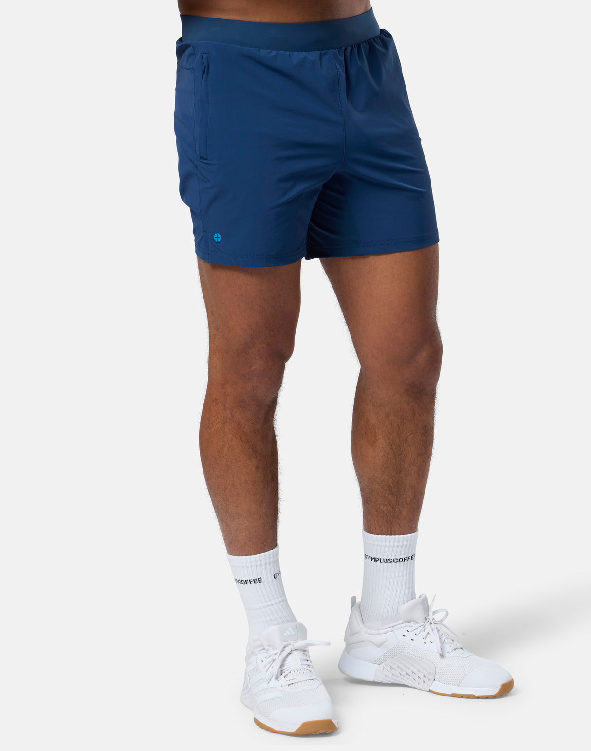 GymPlusCoffee Essential 6" Shorts (Mens) - Petrol Blue