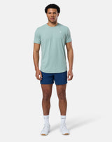 GymPlusCoffee Essential 6" Shorts (Mens) - Petrol Blue