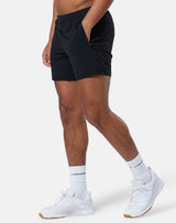 GymPlusCoffee Essential 6" Shorts (Mens) - Black