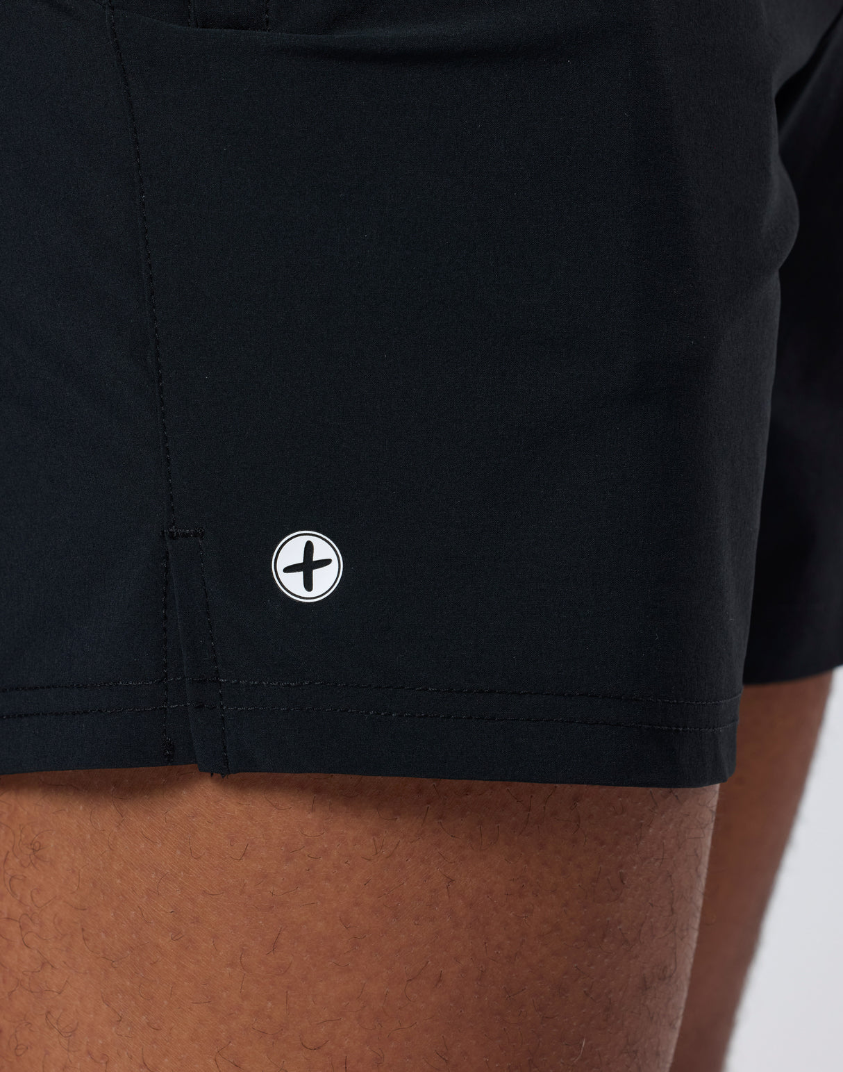 GymPlusCoffee Essential 6" Shorts (Mens) - Black