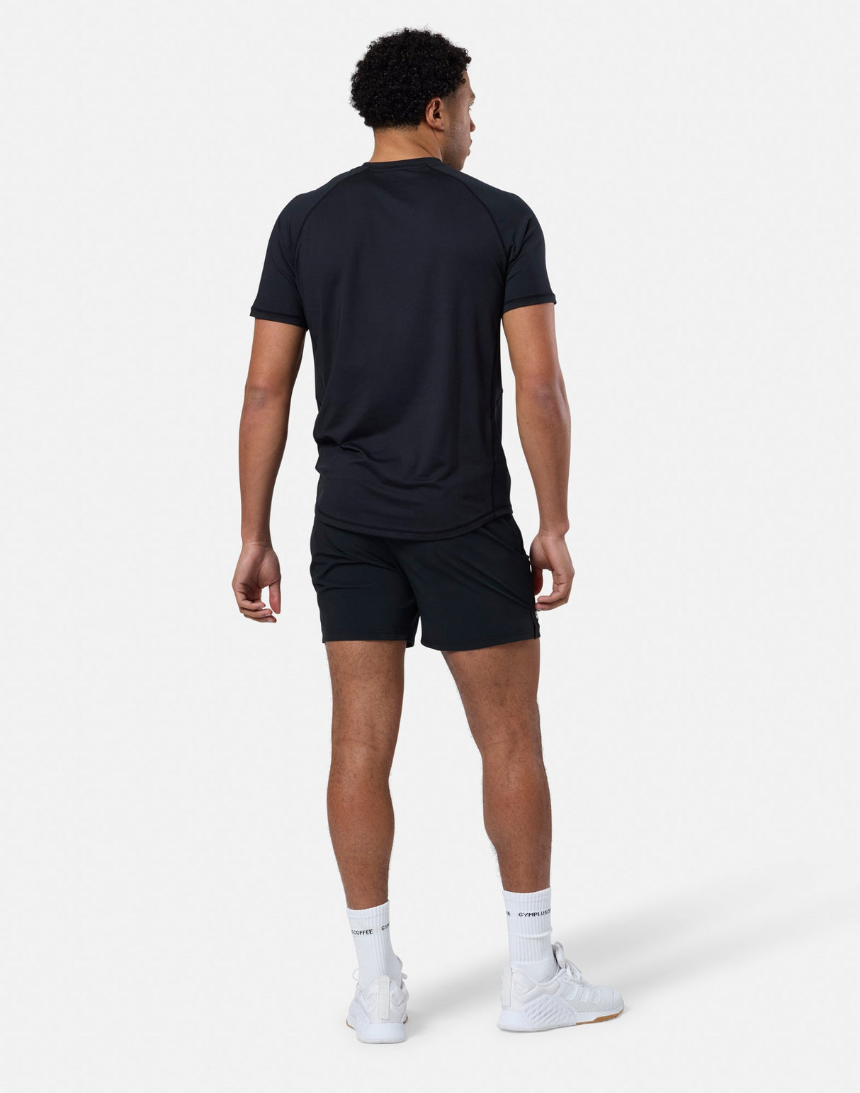 Gym+Coffee Essential 6" Shorts (Mens) - Black