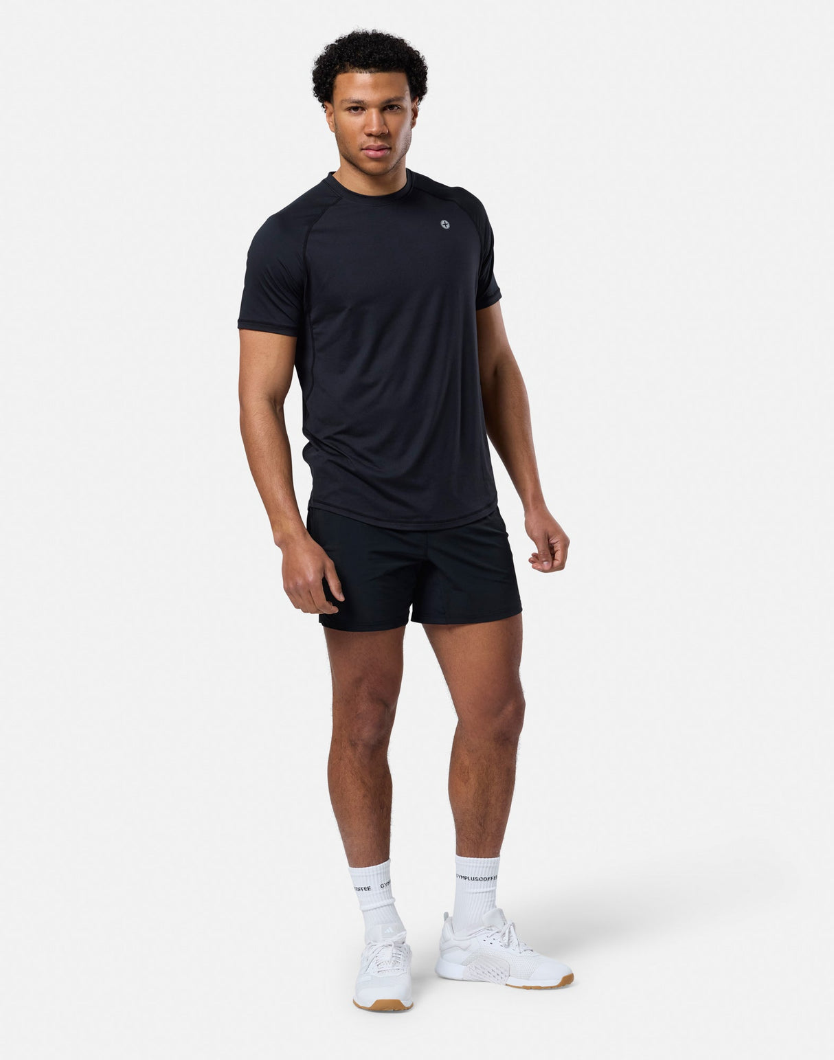 Gym+Coffee Essential 6" Shorts (Mens) - Black