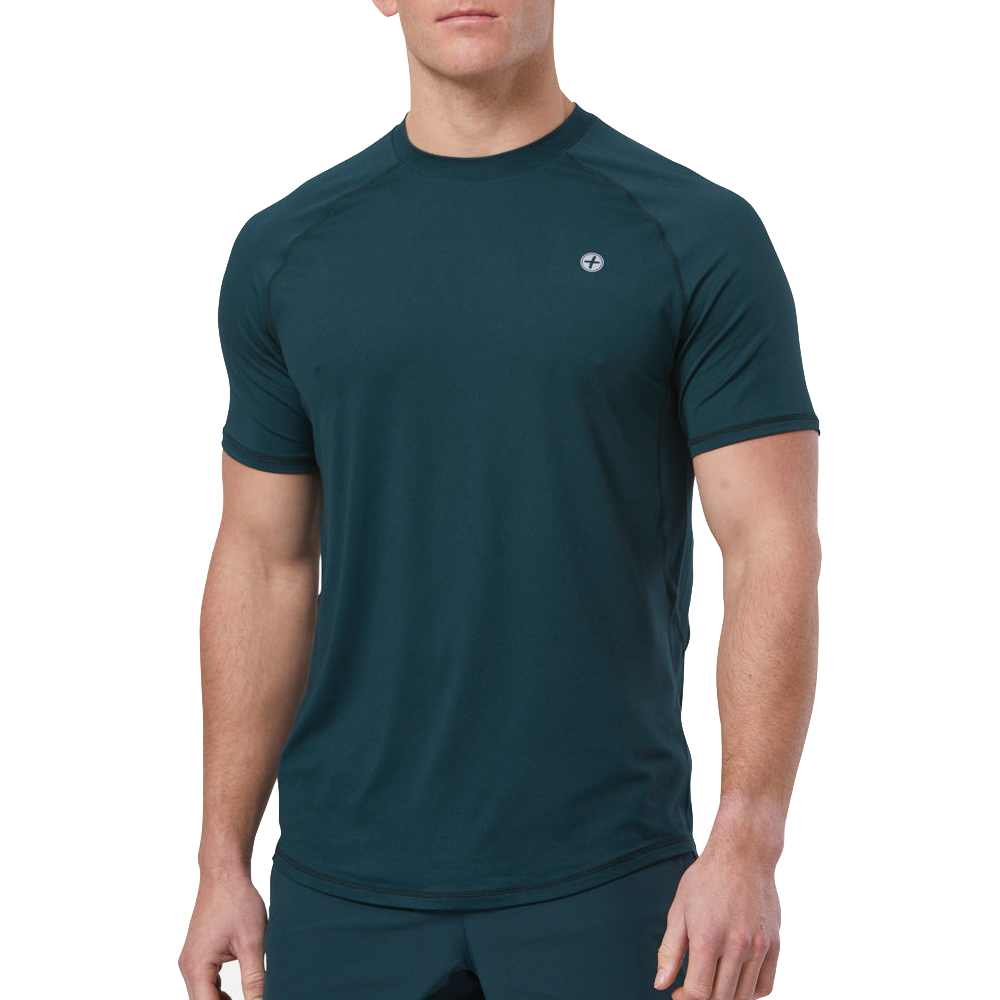 GymPlusCoffee Relentless Tee (Mens) - Moss Green