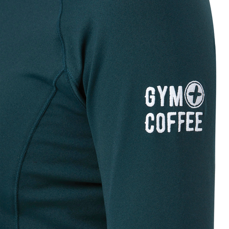 GymPlusCoffee Relentless 1/4 Zip (Ladies) - Moss Green