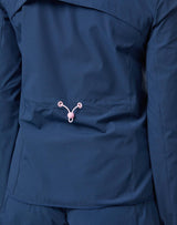 GymPlusCoffee Celero Jacket (Ladies) - Petrol Blue