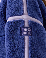 Gym+Coffee Industry Fleece Half Zip (Ladies) - Violet Smoke