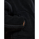 Gym+Coffee Industry Fleece Half Zip (Ladies) - Deep Black