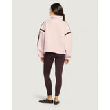 Gym+Coffee Industry Fleece Half Zip (Ladies) - Ballet Pink