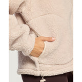 Gym+Coffee Industry Fleece Hooded Full Zip (Ladies) - Natural
