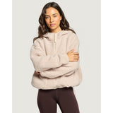 Gym+Coffee Industry Fleece Hooded Full Zip (Ladies) - Natural
