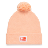 GymPlusCoffee Knit Bobble Beanie