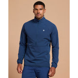 Gym+Coffee Relentless Train Midlayer (Mens) - Petrol Blue
