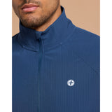 Gym+Coffee Relentless Train Midlayer (Mens) - Petrol Blue