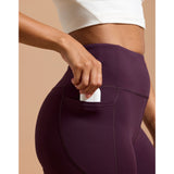 Gym+Coffee Relentless 7/8 Legging (Ladies) - Grape Noir