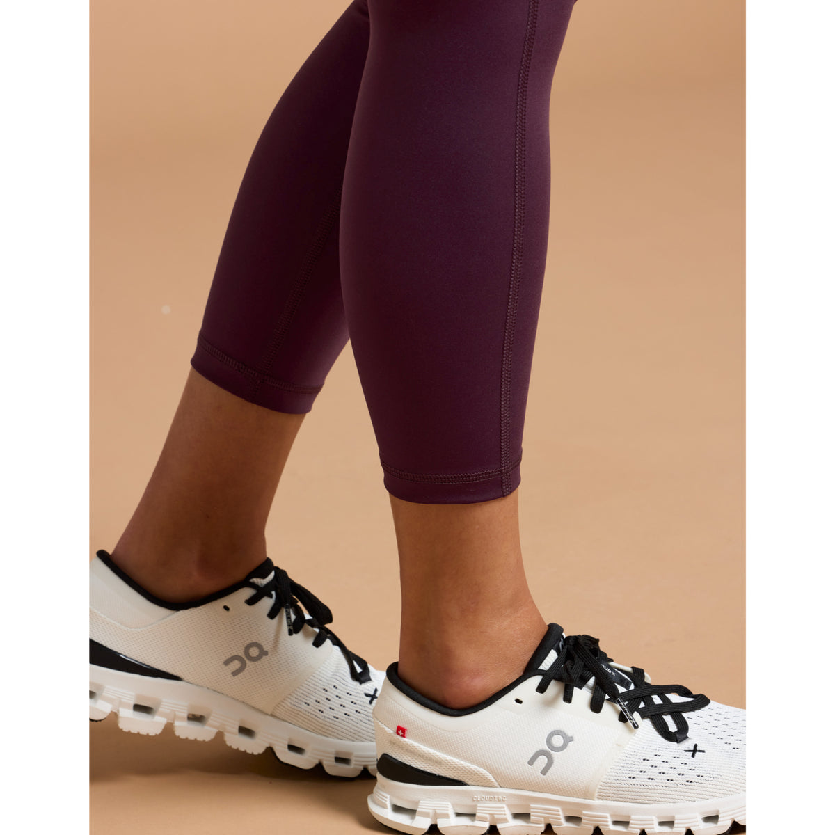 Gym+Coffee Relentless 7/8 Legging (Ladies) - Grape Noir