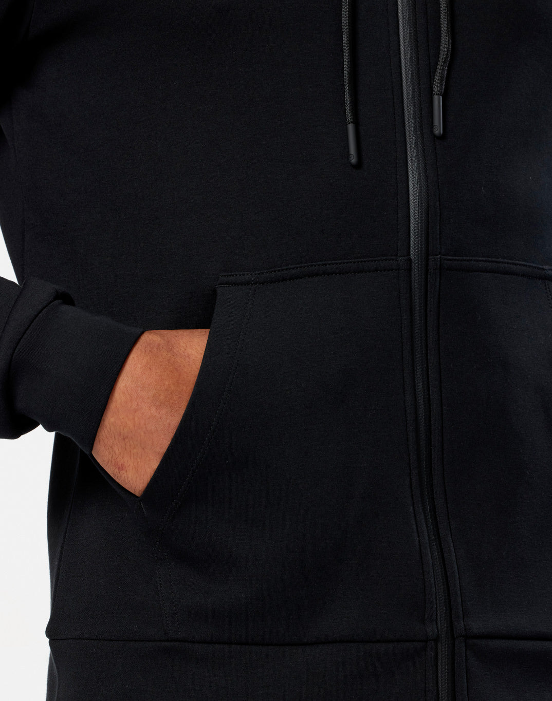 Gym+Coffee Relentless Zip Hoodie (Mens) - Black