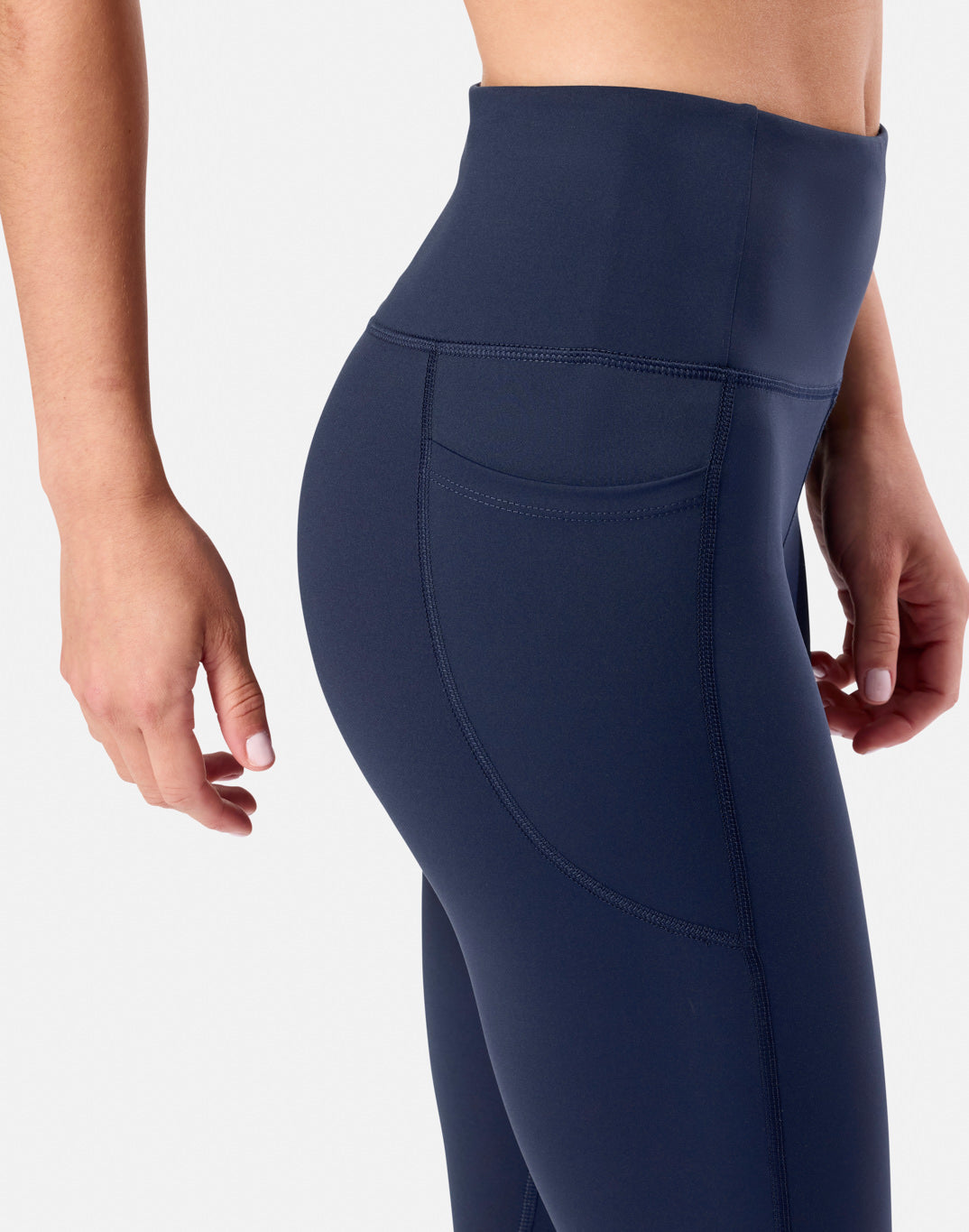 Gym+Coffee Relentless 7/8 Leggings (Ladies) - Twilight Navy