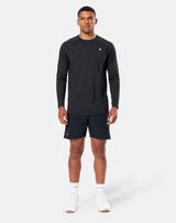 Gym+Coffee Relentless Long Sleeve Tee (Mens) - Black