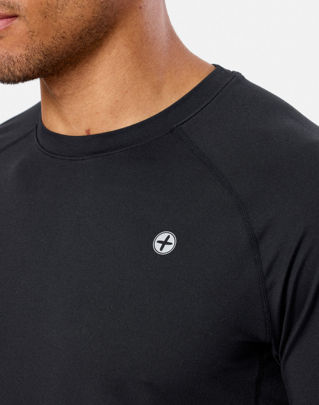 Gym+Coffee Relentless Long Sleeve Tee (Mens) - Black