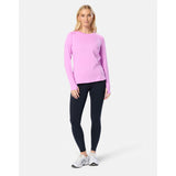 Gym+Coffee Relentless Long Sleeve (Ladies) - Neon Pink