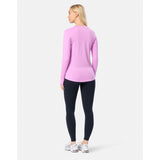 Gym+Coffee Relentless Long Sleeve (Ladies) - Neon Pink