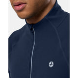Gym+Coffee Relentless 1/4 Zip (Mens) - Twilight Navy