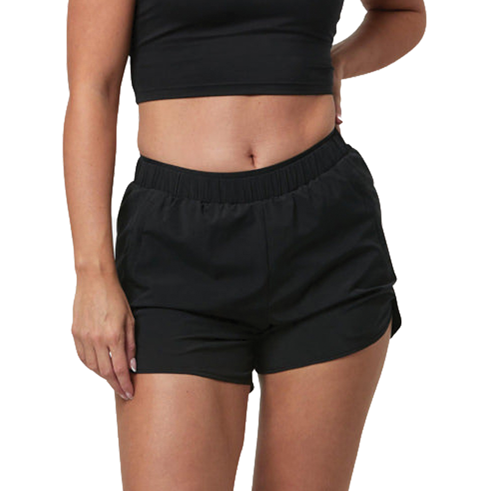 GymPlusCoffee Relentless Shorts (Ladies) - Black