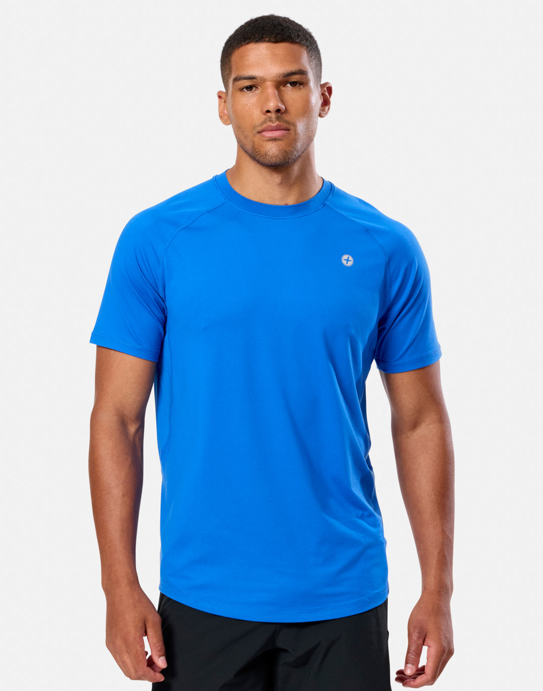 Gym+Coffee Relentless Tee (Mens) - Azure Blue