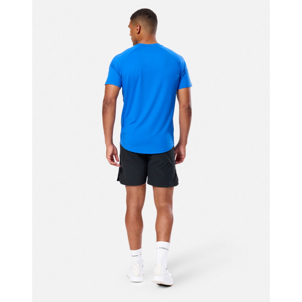 Gym+Coffee Relentless Tee (Mens) - Azure Blue