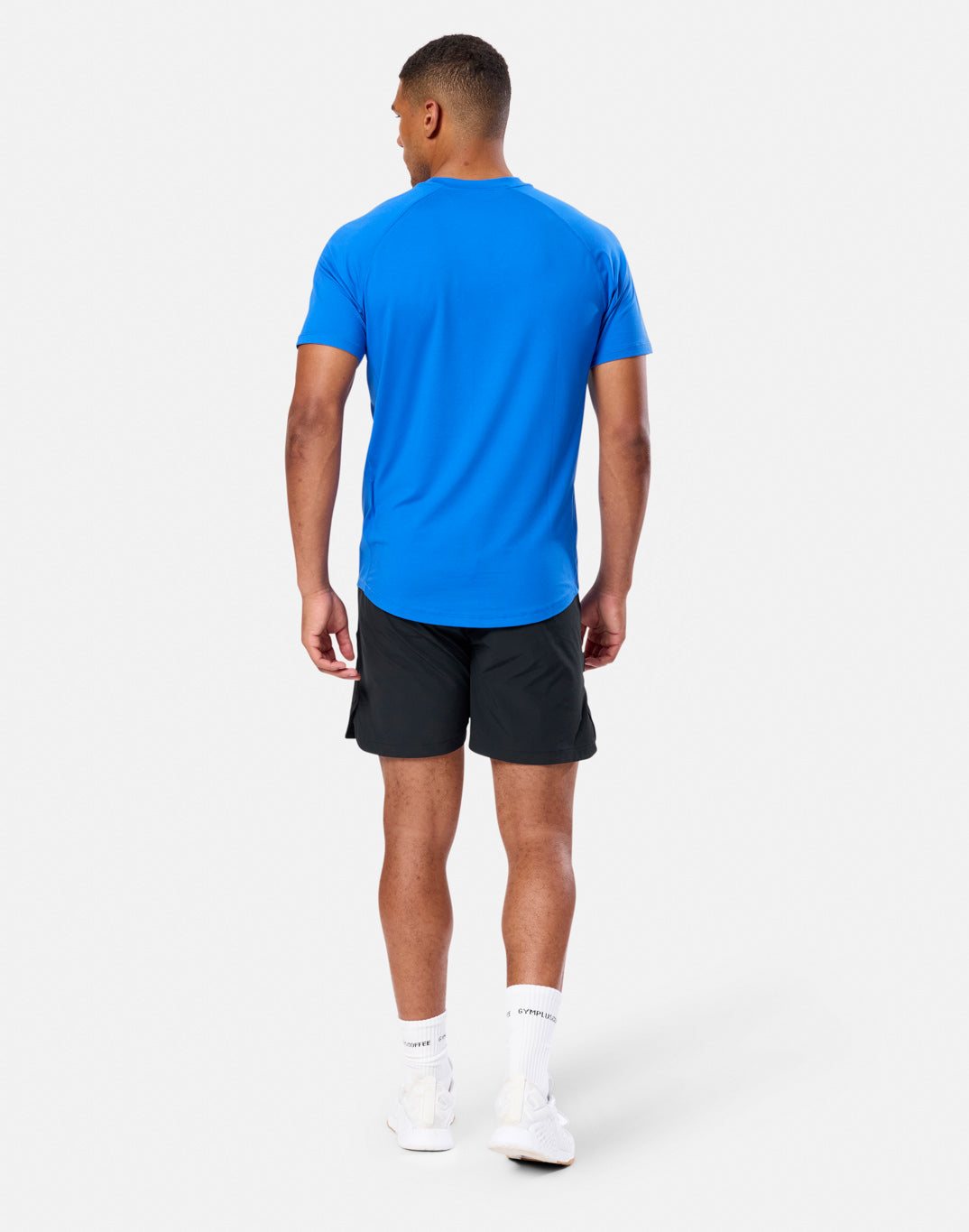 Gym+Coffee Relentless Tee (Mens) - Azure Blue