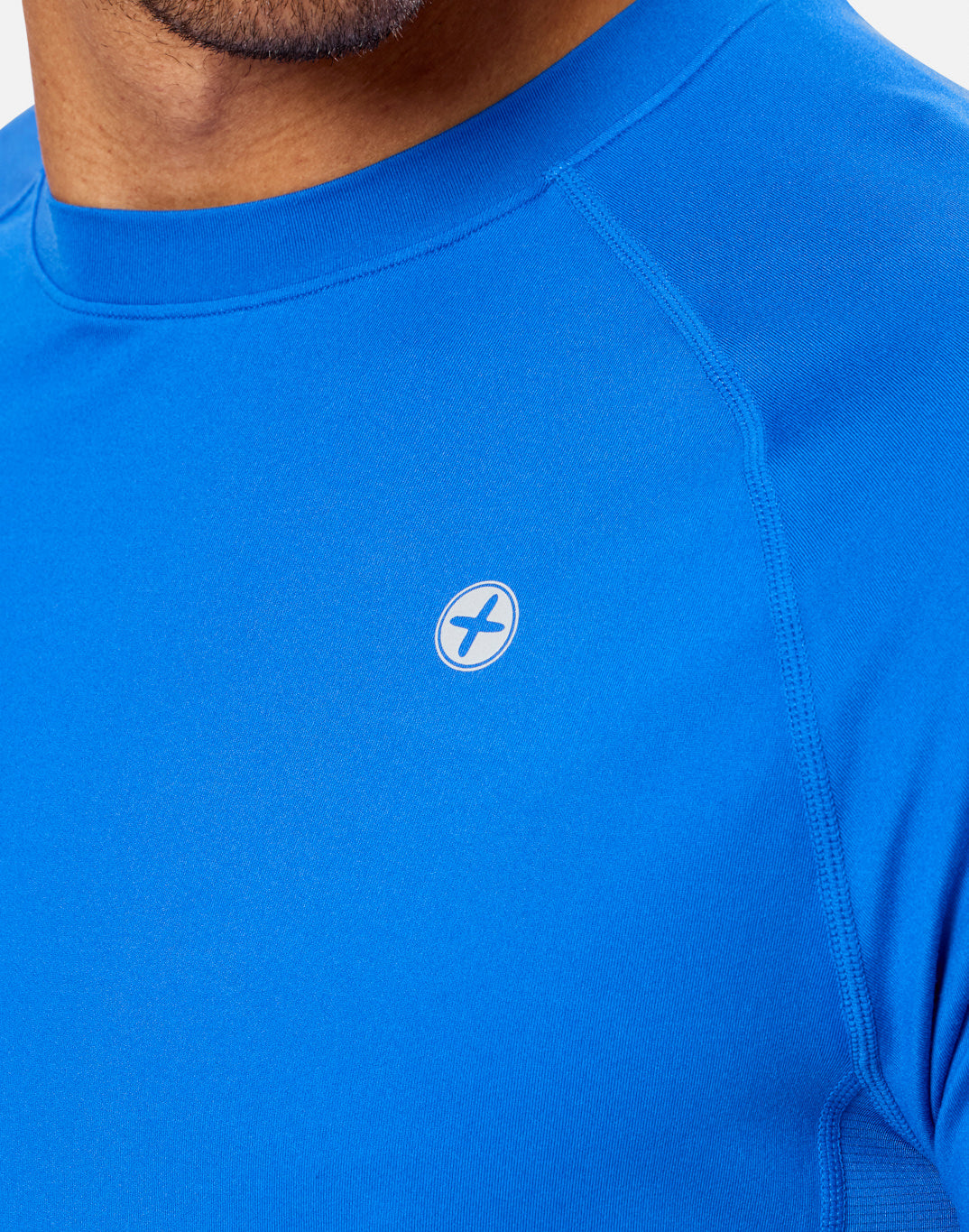 Gym+Coffee Relentless Tee (Mens) - Azure Blue