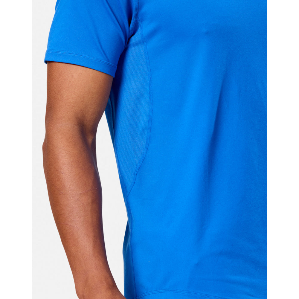 Gym+Coffee Relentless Tee (Mens) - Azure Blue