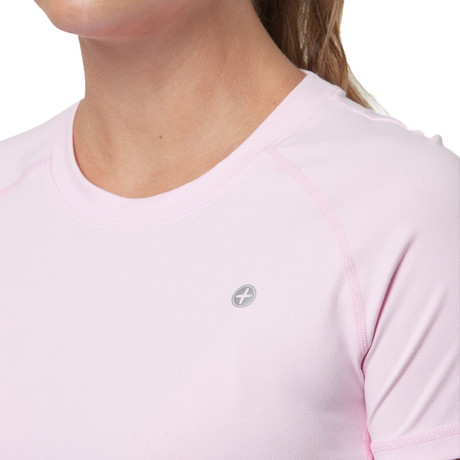 GymPlusCoffee Relentless Tee (Ladies) - Baby Pink