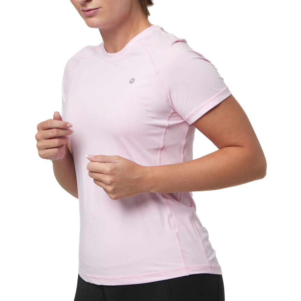 GymPlusCoffee Relentless Tee (Ladies) - Baby Pink