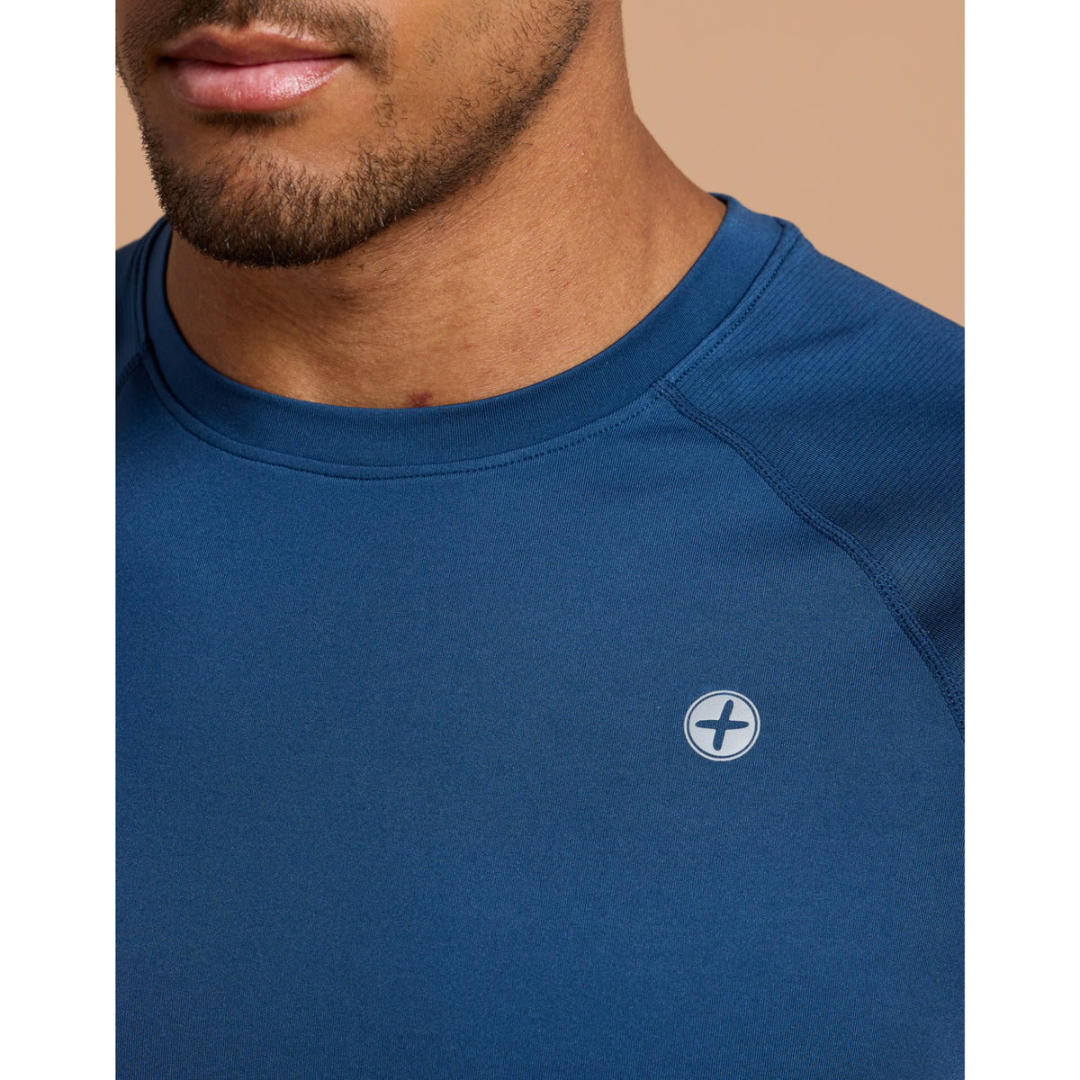 Gym+Coffee Relentless Tee (Mens) - Petrol Blue