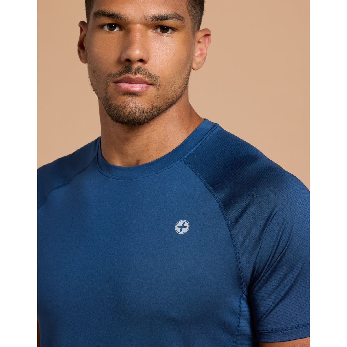 Gym+Coffee Relentless Tee (Mens) - Petrol Blue