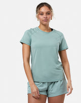 GymPlusCoffee Relentless Tee (Ladies) - Summer Green