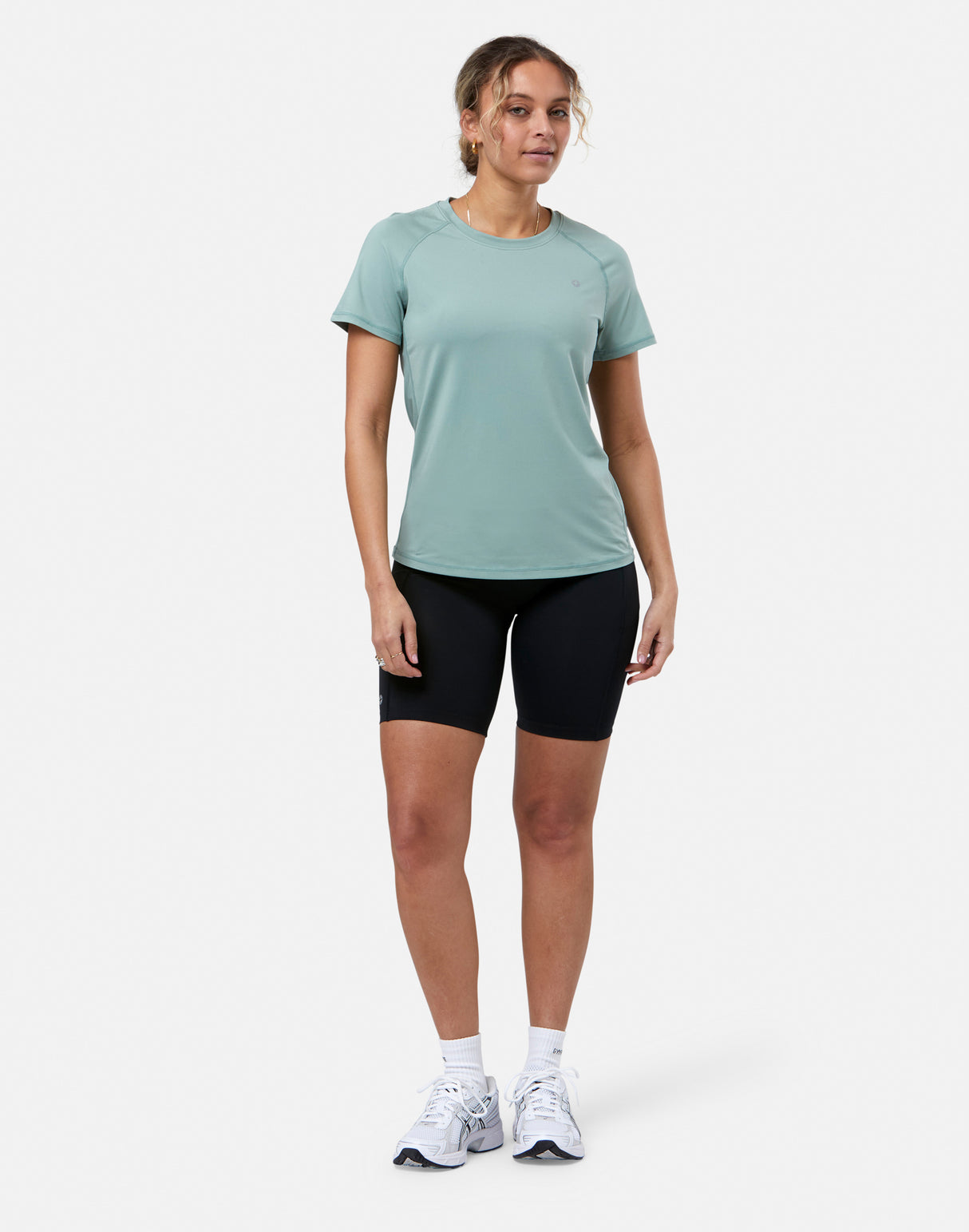 GymPlusCoffee Relentless Tee (Ladies) - Summer Green