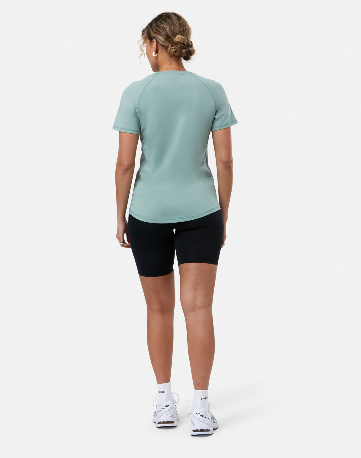 GymPlusCoffee Relentless Tee (Ladies) - Summer Green