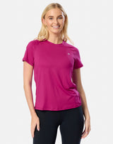 GymPlusCoffee Relentless Tee (Ladies) - Sunrise Pink