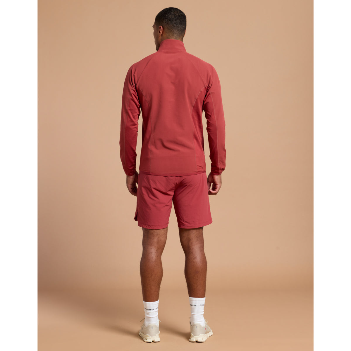 Gym+Coffee Relentless Train Midlayer (Mens) - Rust