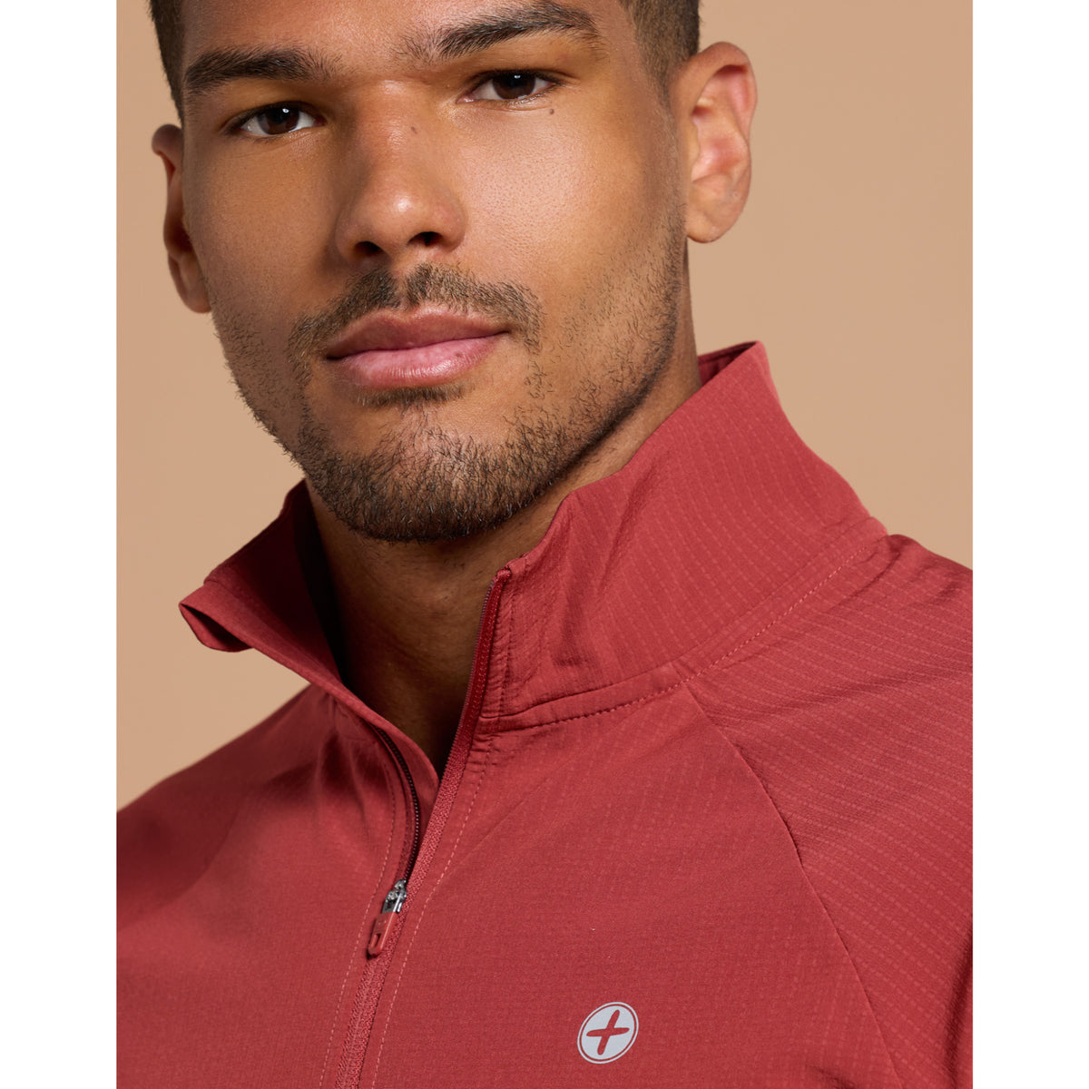 Gym+Coffee Relentless Train Midlayer (Mens) - Rust