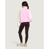 Gym+Coffee Snap Polar Fleece (Ladies) - Pink Blossom