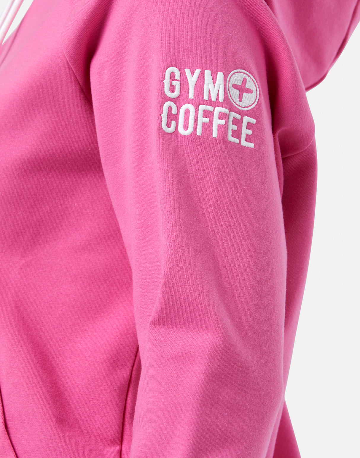 GymPlusCoffee Chill Hoodie (Ladies) - Sangria Sunset