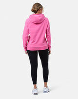 GymPlusCoffee Chill Hoodie (Ladies) - Sangria Sunset