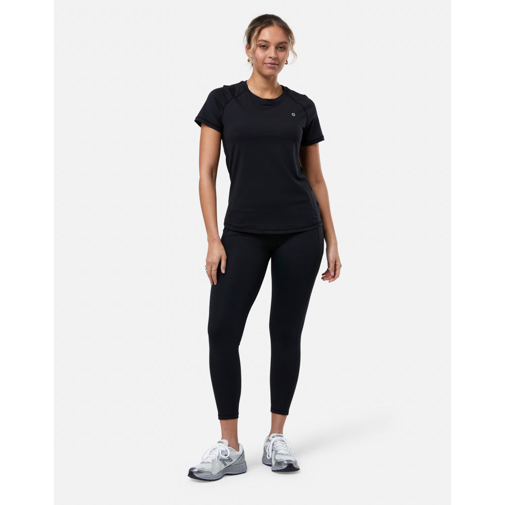 Gym+Coffee Relentless Tee (Ladies) - Black