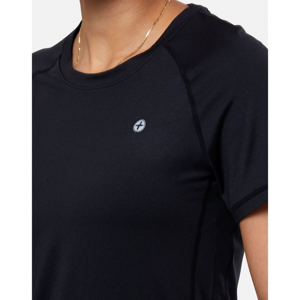 Gym+Coffee Relentless Tee (Ladies) - Black