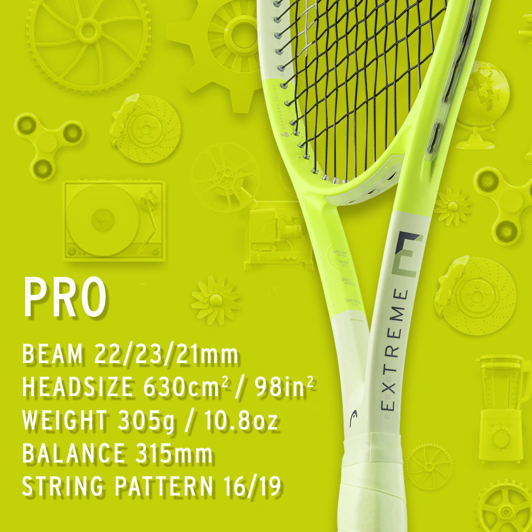 HEAD Extreme Pro Tennis Racket (Unstrung)