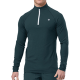 GymPlusCoffee Relentless 1/4 Zip (Mens) - Moss Green